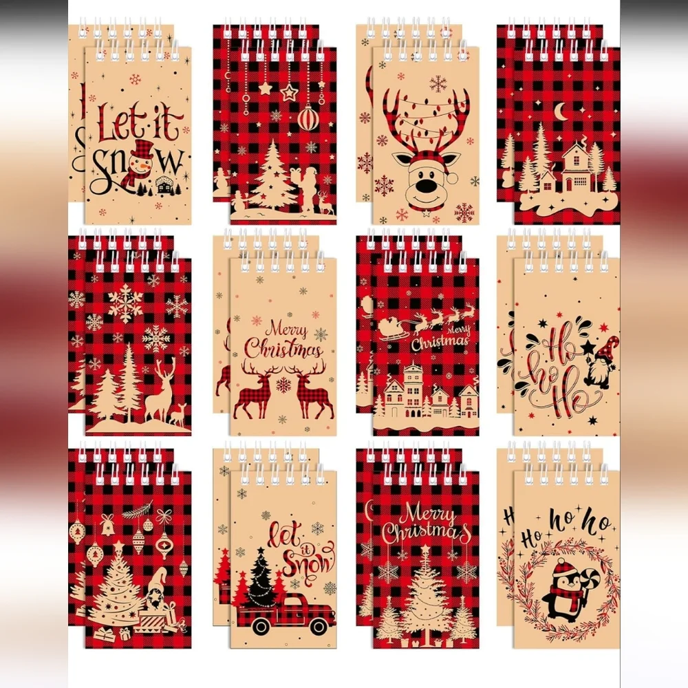 48pack Christmas Pocket Notebooks